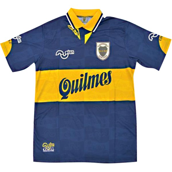 Camiseta Boca Juniors Olan Primera equipación Retro 95 96 Azul
